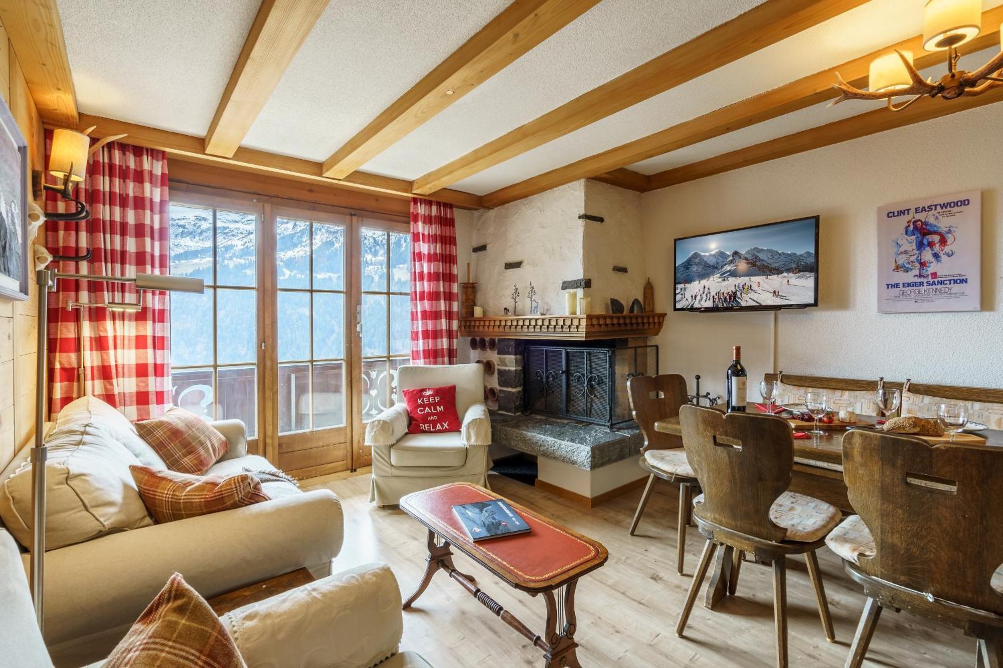 Chalet Bergkristall Wengen Eksteriør bilde